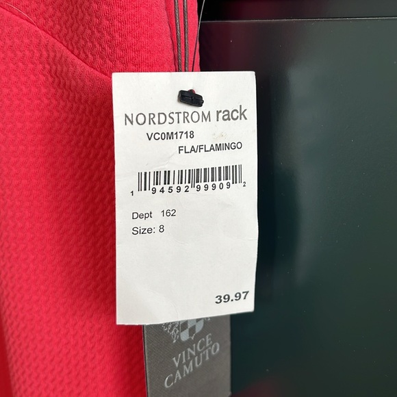 Vince Camuto coral dress size 8 - Picture 9 of 9